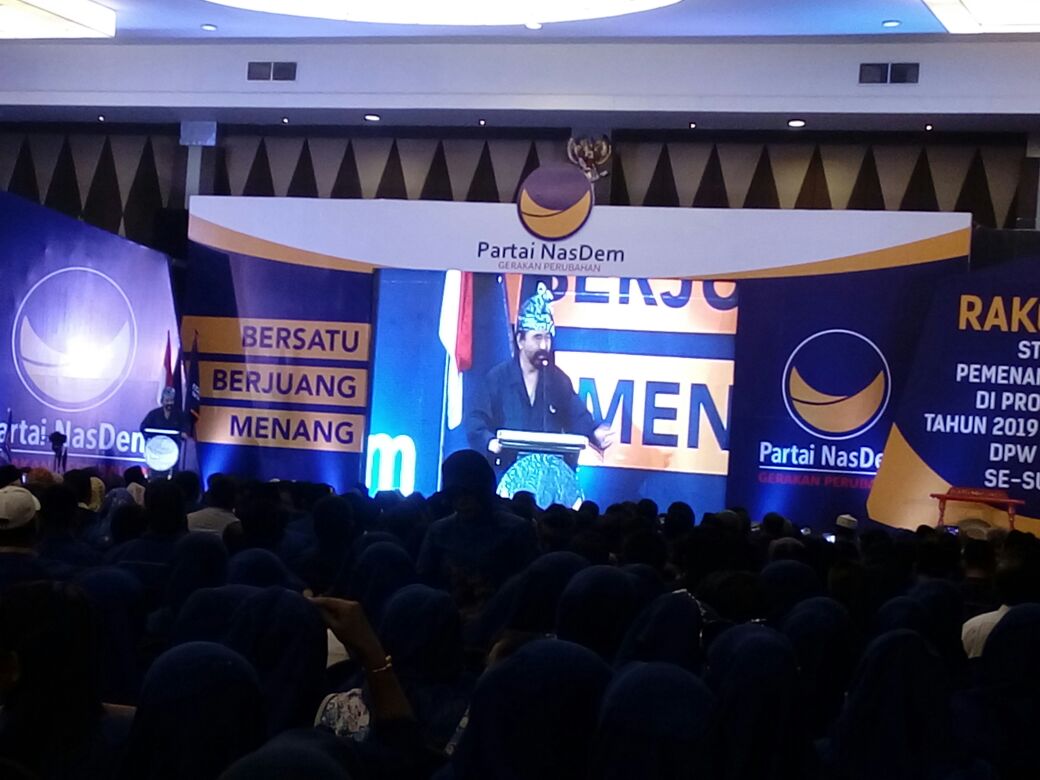 Rakorsus Nasdem, Surya Paloh: Cagubri Tidak Perlu Mahar Penyalainews.com/Pekanbaru/Sum:Antarriau.com
