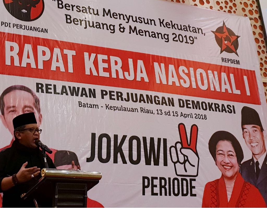 Sekretaris Jenderal PDIP Hasto Kristiyanto 