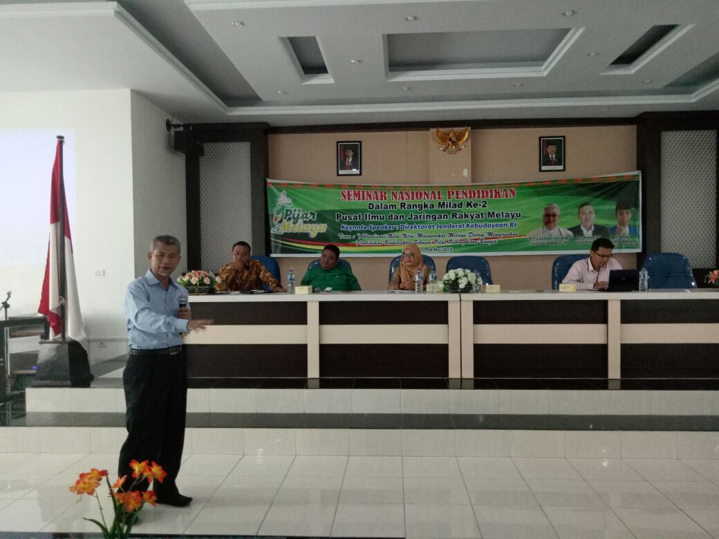 Pijar Melayu Taja Seminar Pendidikan Berkarakter Di Universitas Islam Riau