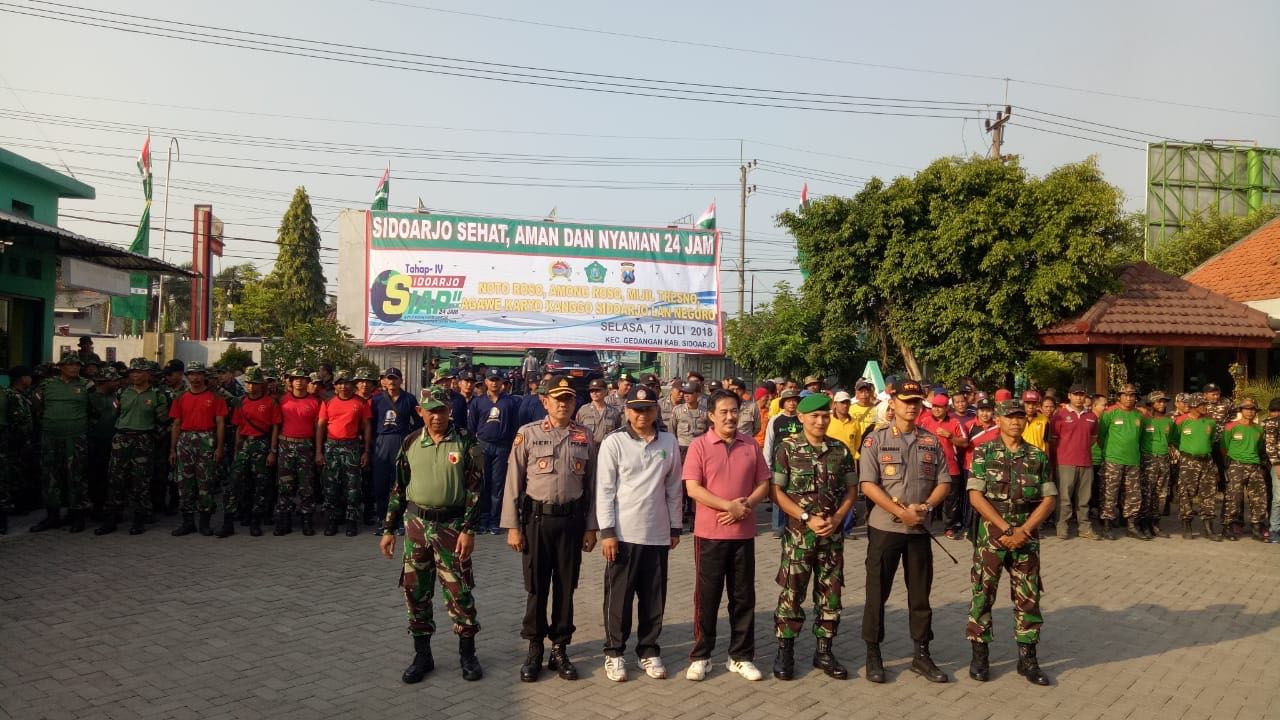 GP Ansor, Banser, Dan Kodim 0816 Rapatkan Barisan Untuk Menciptakan Sidoarjo Sehat, Aman, Dan Nyaman