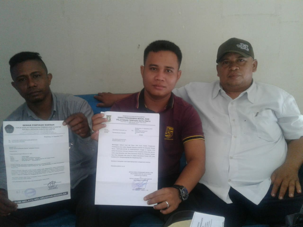 Lamban tangani laporan, LSM FAPPAR RI Kampar Kecewa Dengan Dispenda, Asril : Jangan Ada Bakwan Dibalik Udang !!!