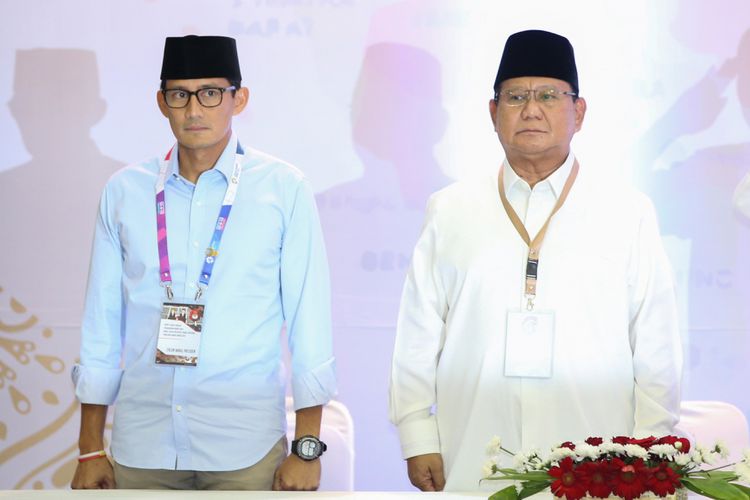 Solusi Tim Prabowo-Sandi Genjot Pertumbuhan Ekonomi di Atas 5 persen di 2020 Sumber Gambar : Kompas.com
