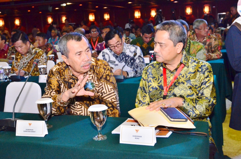 Gubri Hadiri Launching Gerakan Indonesia Bersih Serta Rakornas