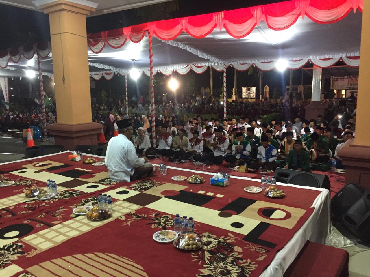 Polres Siak Gelar Istighosah dan Tabliqh Akbar di halaman Mapolres Siak di Kecamatan Dayun