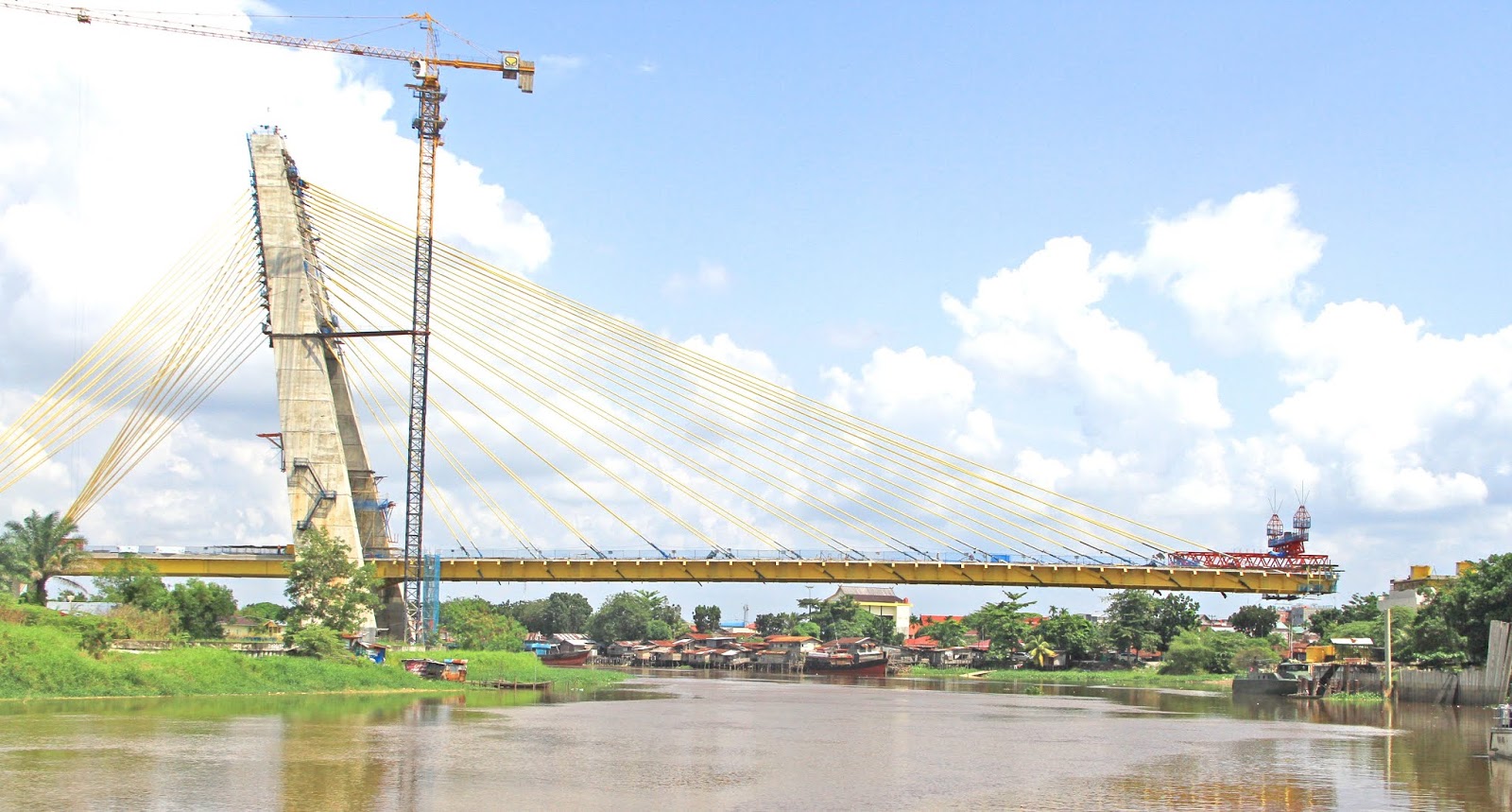 Dalam Minggu ini, Jembatan Siak IV Bisa Dilalui Masyarakat