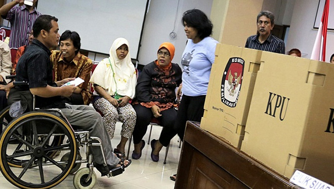 Penyandang Disabilitas di Riau Akan Mengikuti Pemilu 2019