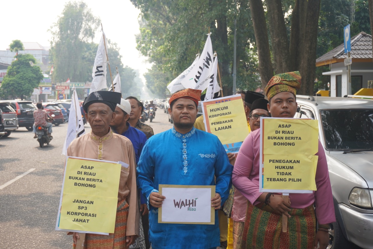 Perusahaan yang Di SP3-kan 2015, Masih Membakar Lahan Pada 2019