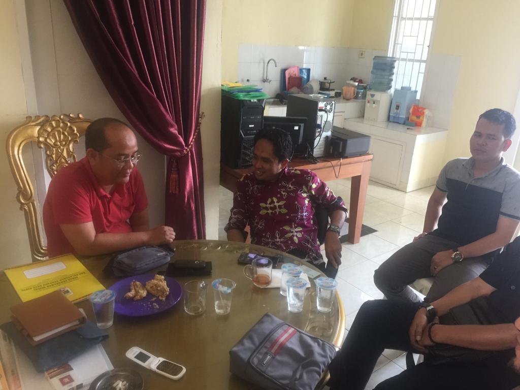 Balon Bupati Pelalawan Budi Artiful lakukan pertemuan dengan Politisi PKS