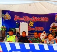 Babinsa Koramil 02 Rambah Ikut Laksanakan Pengamanan di Pos Pam Natal dan Tahun Baru
