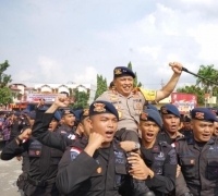 Berhasil Jalankan Tugas di Papua, 195 Personel Brimob Polda Riau Telah Kembali