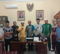 Camat Bangkinang Kota, Sambut Hangat Pengurus MUI Kec. Bangkinang Kota