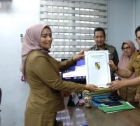 4 Kabag di DPRD Gelar Serah Terima Jabatan