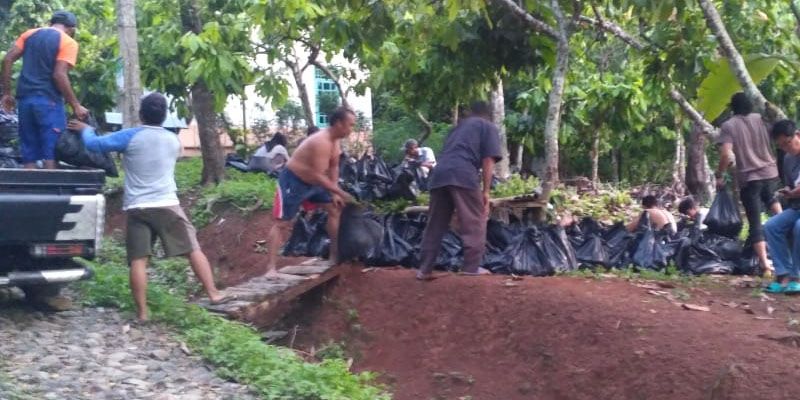 Antisipasi Bencana, Lintang Tahura-PWI Tanam 15 Ribu Bibit Di Register 19