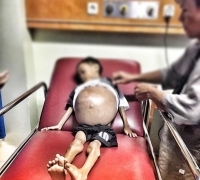 Putra Penderita Gizi Buruk dan Tumor Perut di Pekanbaru Butuh Perhatian Khusus