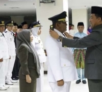 271 Pejabat Pemko Pekanbaru resmi dilantik, Sekda Minta Bekerja Sesuai Tupoksi