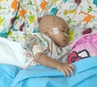 Miris, Bayi Kaina Dinara Terbaring dengan Jantung Bocor, Dia Butuh Biaya Pengobatan
