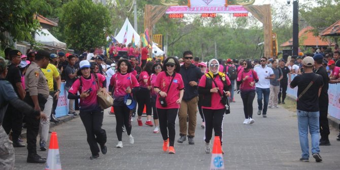 Bali Bhayangkara Valentine Eco Run 2020, Kapolres Karangasem Ajak Mencintai Bumi