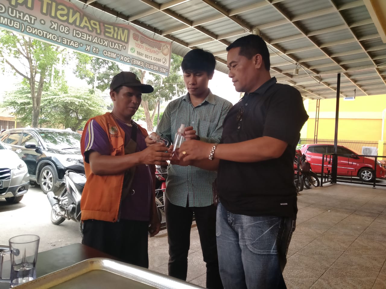 Aksi diundur, Polresta Pekanbaru Gaet FSB Nikeuba KSBSI untuk melawan Covid -19 pada masa Dilema RUU Omnibus Law