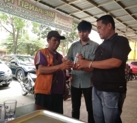 Aksi diundur, Polresta Pekanbaru Gaet FSB Nikeuba KSBSI untuk melawan Covid -19 pada masa Dilema RUU Omnibus Law