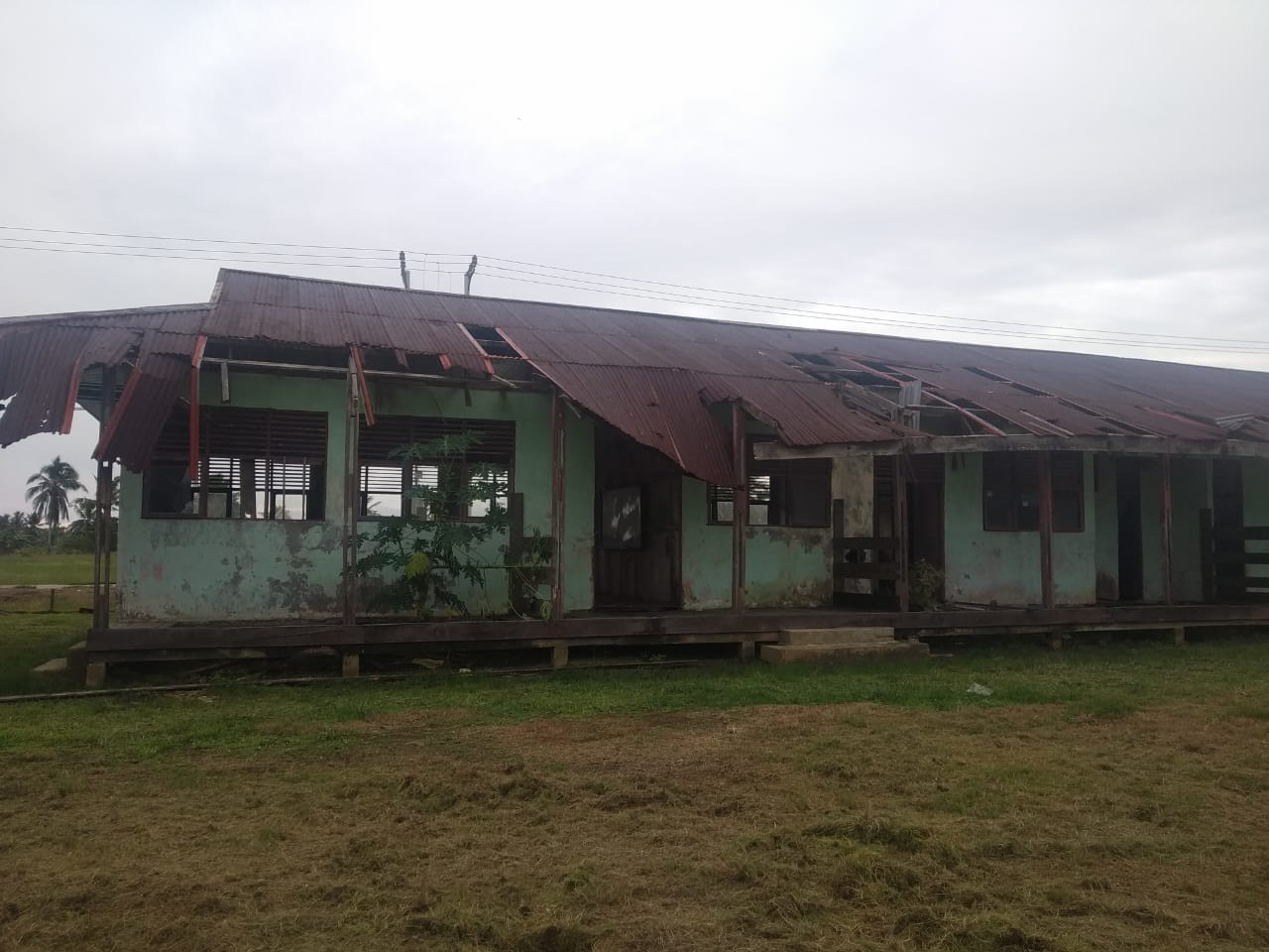 GNPK RI Soroti Bangunan SDN 019 di Kuala Kampar Kabupaten Pelalawan Kondisi Bangunan SDN 019 Desa Teluk Beringin Kecamatan Kuala Kampar Kabupaten Pelalawan Riau