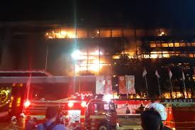 Gedung Kejaksaan Agung Kebakaran