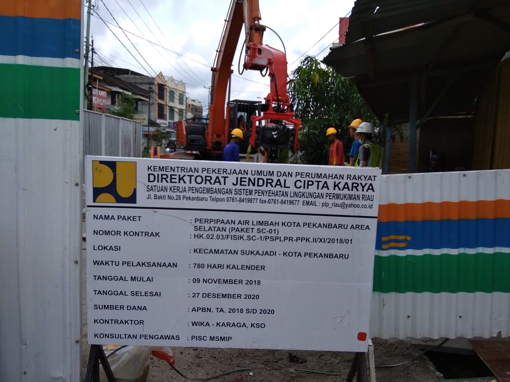 Proyek Jaringan Gas Rumah Tangga Lobangi Jalanan Pekanbaru, DPRD: Segera Akan Kita Panggil Pelaksana