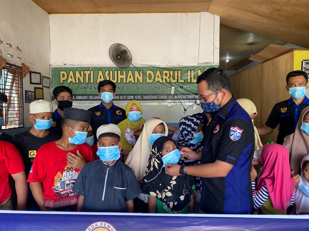 Sambut HUT, Garda Pemuda NasDem Riau Gelar Bakti Sosial