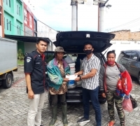 NasDem Milenial Riau Bantu Pulangkan Pak Misnan dan Isteri Ke Batam