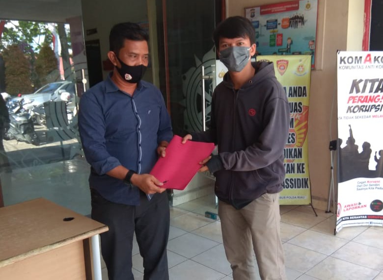 Pertanyakan kelanjutan hukum Rudianto Sihombing terkait TNTN, GEMPA Layangkan surat ke Diskrimsus Polda Riau