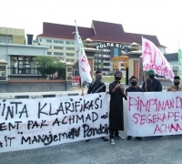 Datangi Polda dan Kejati Riau, AMAPPP Laporkan Anggota DPR RI Drs. Achmad, M.Si