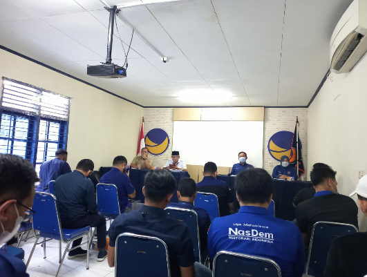 Gelar Rapat, DPW Partai NasDem Riau Perkuat Struktural