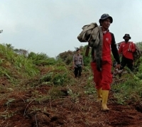 Sulitnya Perjuangan Tim Pemadam Karhutla Demi Jaga Tanah di Bumi Melayu Riau 
