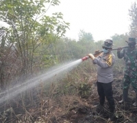 11 Hamparan Titik Api Belum Padam, Kapolda Riau: Warga Jangan Bakar Lahan!