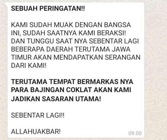 1616140683-Penyalai News-pesan-ancaman-teroris-terhadap-polisi-001-iqbal-fadil-merdeka