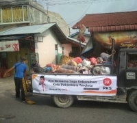 Ketua DPRD Pekanbaru Kerahkan Tim Pengangkut Sampah