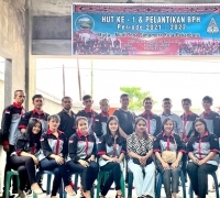 Sukses Dilantik, Pengurus Muda Mudi  Toga Simamora Kota Pekanbaru Juga Rayakan HUT ke-1