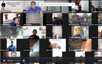 Menjadi Keynote Speech dalam Webinar Gerakan Nasional Literasi Digital, Wakil Bupati Rokan Hilir : Ini sangat luar biasa dan harus dilanjutkan