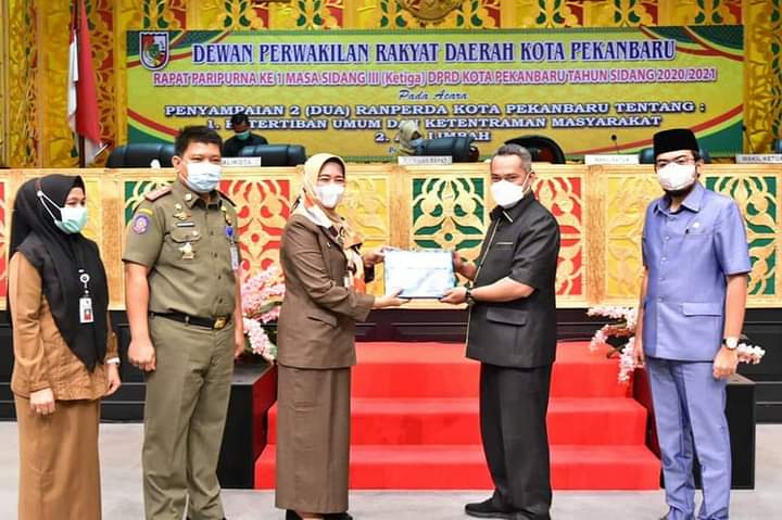 Paripurna DPRD Pekanbaru Bahas Dua Ranperda