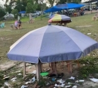 Payung Ceper di Stadion Utama Riau Diduga Fasilitasi Mesum, DPRD: Ratakan!