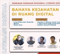 Webinar Gernas Literasi Digital di Pelalawan Paparkan Bahaya Kejahatan Digital
