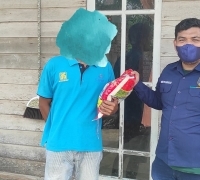 Door To Door, BMR dan Bank Riau Kepri Salurkan 100 Paket Sembako