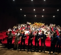 Keren, Wakil Gubernur Riau Bersama 271 Orang Ikut Nobar 