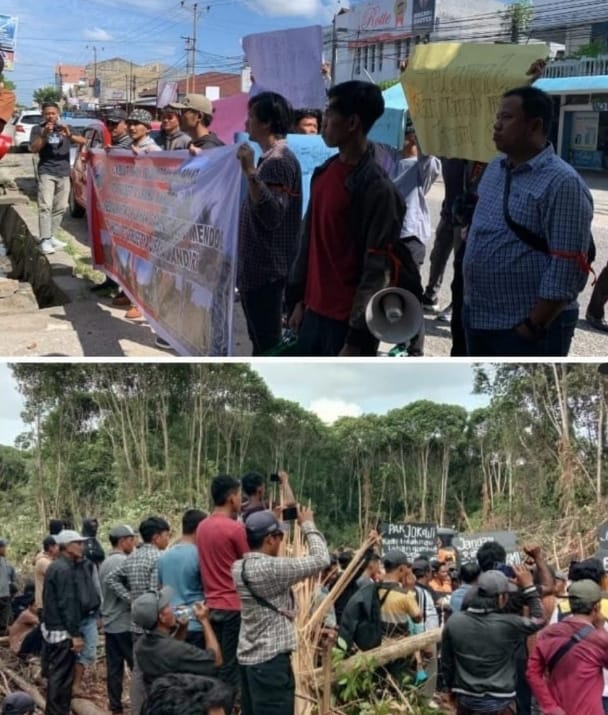 Kunci Alat Berat PT TUM Berhasil di Sita GEMPPAR dan APKK Desak BPN Cabut HGU Foto Puluhan Masa Gerakan Masyarakat dan Mahasiswa Kuala Kampar (GEMMPAR) dan Ratusan Pengunjuk Rasa dari Aliansi Petani Kuala Kampar (APKK)