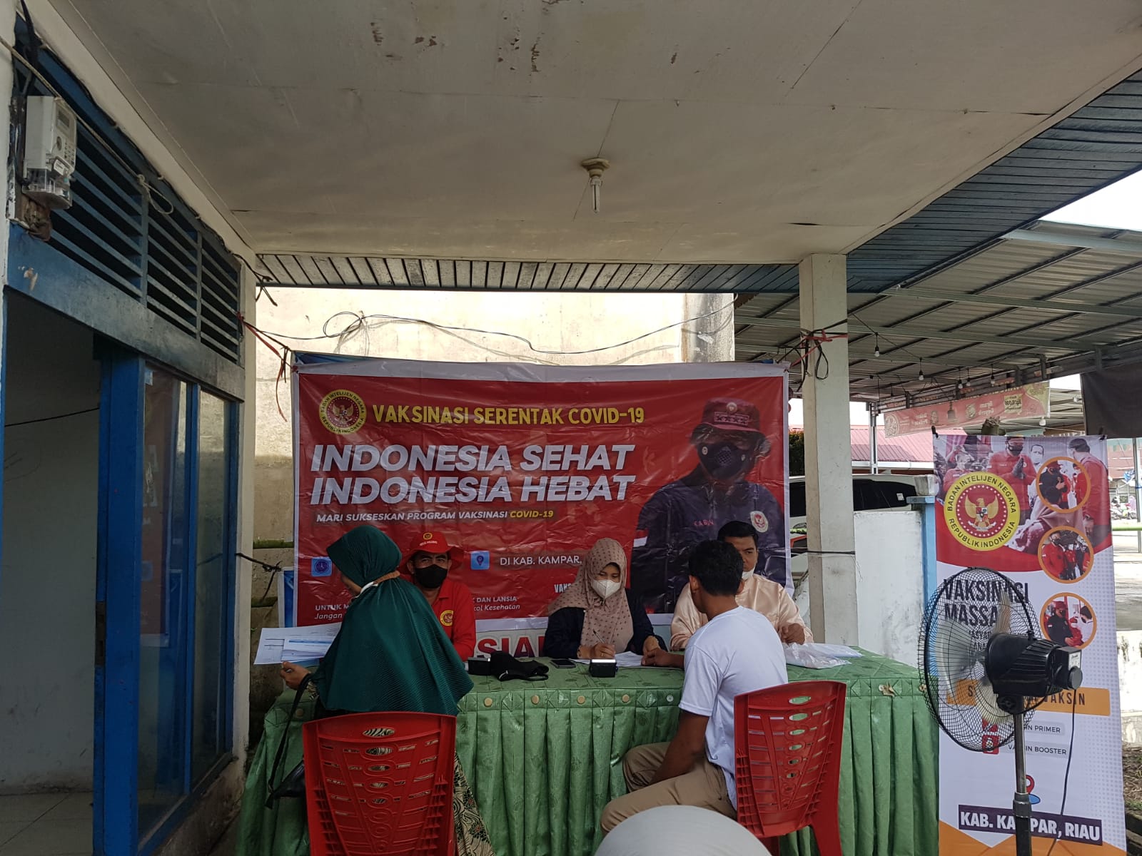 Hari Ini Binda Riau Gelar Vaksinasi Covid-19 Untuk Warga Lipat Kain Kampar