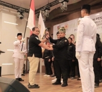 Penuh Semangat Olahraga, Pengkot PTMSI  Pekanbaru Resmi Dilantik 