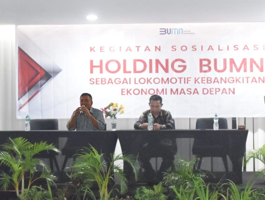 Gelar Sosialisasi Holding BUMN Sampaikan BUMN Merupakan Lokomotif Kebangkitan Ekonomi Masa Depan