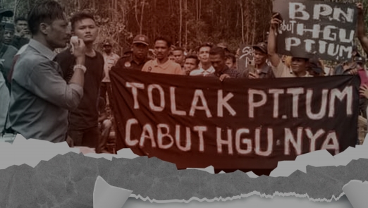 Meski Cacat Administrasi, PT TUM Pede Lakukan Gugatan, FMPPM : Pemkab Pelalawan Gaspol Foto Dok. Istimewa (WALHI Riau )