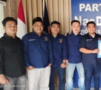 Ketum BMR Riau Broery MP Daftarkan Diri Bacaleg Nasdem Kota Pekanbaru