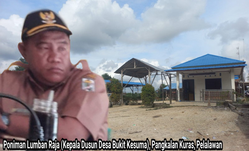 Tantang Wartawan, Kadus Bukit Kesuma, Poniman : Semua RAM Sawit Disini Ilegal