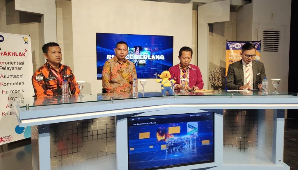 Sekretaris MPC PP (Pemuda Pancasila) Pekanbaru Jadi Nara Sumber Di TVRI Riau